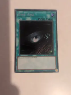 Dark Hole BLMR-EN086 Secret Rare 1st Edition YuGiOh TCG Card - Image 1