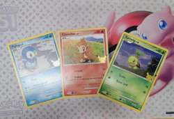 Pokemon First Partner Pack DP Sinnoh - 25th Anniversary - Jumbo Card Set of 3 NM - Image 1