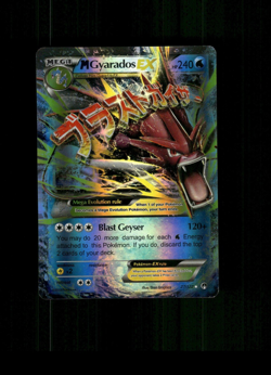 Unofficial Custom Holo Gyarados EX Card Gyarados Card READ DESCRIPTION BELOW - Image 1
