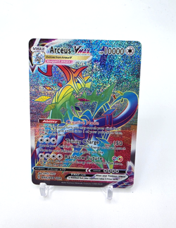 Custom SPARKLING HOLO ARCEUS V Card ARCEUS Pokemon Card READ DESCRIPTION BELOW - Image 1