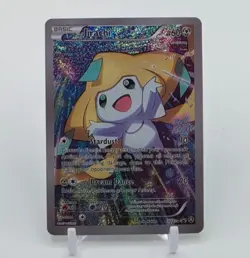 CustomSPARKLING HOLO JIRACHI Card JIRACHI Pokemon Card READ DESCRIPTION BELOW - Image 1