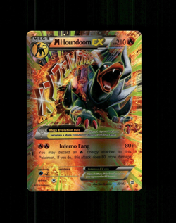 Unofficial Custom Holo Houndoom EX Card Houndoom Card READ DESCRIPTION BELOW - Image 1