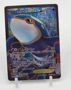 Custom SPARKLING HOLO KYOGRE EX Card KYOGRE Pokemon Card READ DESCRIPTION BELOW - Image 1