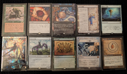 MTG Lot - 10 Japanese Cards - Survival of the Fittest,Imperial Seals, Mana Drain - Image 1