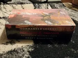 MTG BATTLE FOR BALDUR'S GATE Commander Legends Draft Booster Box D&D New Sealed - Image 2