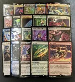 2022 Magic MTG UNF Unfinity Galaxy FOIL Lot x20 M10 Mint - Image 2