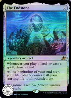 MTG The Endstone (240) | NM Foil | Edge of Eternities (EOE) IN HAND - Image 1