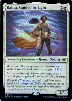 MTG Haliya, Guided by Light (19) | NM Foil | Edge of Eternities (EOE) - Image 2