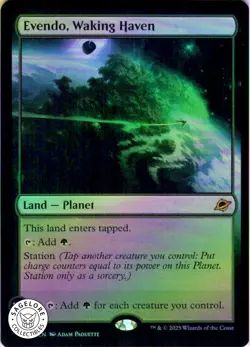 MTG Evendo, Waking Haven (253) | NM Foil | Edge of Eternities (EOE) IN HAND - Image 1