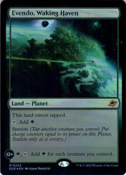 MTG Evendo, Waking Haven (253) | NM Foil | Edge of Eternities (EOE) IN HAND - Image 2