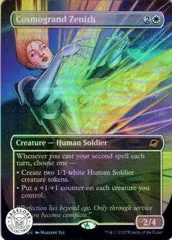 MTG Cosmogrand Zenith (Borderless) (304) | Foil | Edge of Eternities IN HAND - Image 1
