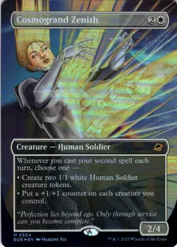 MTG Cosmogrand Zenith (Borderless) (304) | Foil | Edge of Eternities IN HAND - Image 2
