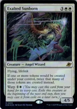 MTG Exalted Sunborn (15) | NM Foil | Edge of Eternities (EOE) IN HAND - Image 2