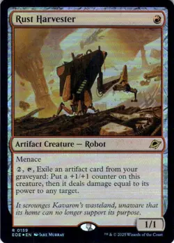 MTG Rust Harvester (159) | NM Foil | Edge of Eternities (EOE) - Image 2