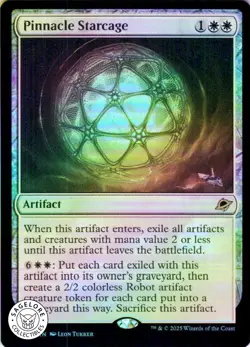 MTG Pinnacle Starcage (27) | NM Foil | Edge of Eternities (EOE) IN HAND - Image 1