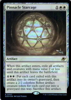 MTG Pinnacle Starcage (27) | NM Foil | Edge of Eternities (EOE) IN HAND - Image 2