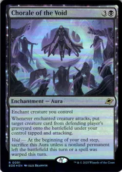 MTG Chorale of the Void (91) | NM Foil | Edge of Eternities (EOE) - Image 2