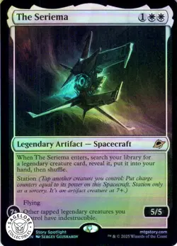 MTG The Seriema (35) | NM Foil | Edge of Eternities (EOE) - Image 1