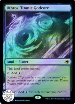 MTG Uthros, Titanic Godcore (260) | NM Foil | Edge of Eternities (EOE) IN HAND - Image 1