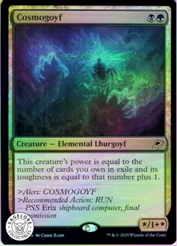 MTG Cosmogoyf (215) | NM Foil | Edge of Eternities (EOE) - Image 1