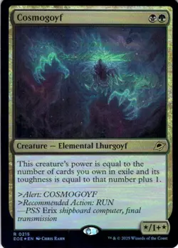 MTG Cosmogoyf (215) | NM Foil | Edge of Eternities (EOE) - Image 2