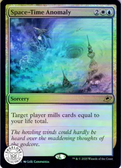 MTG Space-Time Anomaly (229) | NM Foil | Edge of Eternities (EOE) - Image 1