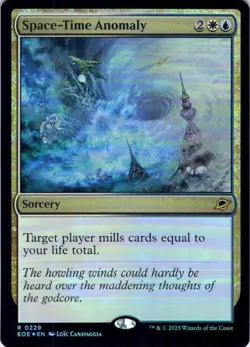 MTG Space-Time Anomaly (229) | NM Foil | Edge of Eternities (EOE) - Image 2