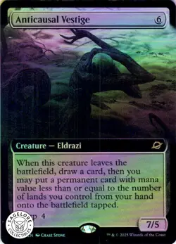 MTG Anticausal Vestige (Extended) (317) | NM Foil | Edge of Eternities IN HAND - Image 1