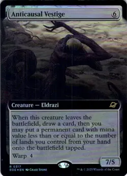 MTG Anticausal Vestige (Extended) (317) | NM Foil | Edge of Eternities IN HAND - Image 2