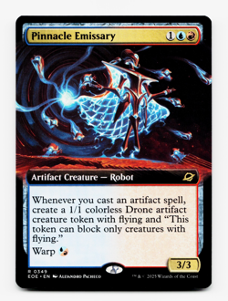 Pinnacle Emissary (Extended Art) - [Edge of Eternities] MTG *Ships Now* 💧🔥 - Image 1