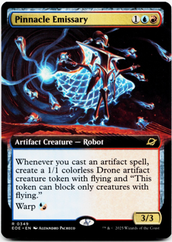 Pinnacle Emissary (Extended Art) - [Edge of Eternities] MTG *Ships Now* 💧🔥 - Image 3