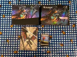 Final Fantasy x MTG Gift Bundle, With Lands, Box And Dice (No Booster Packs) - Image 1