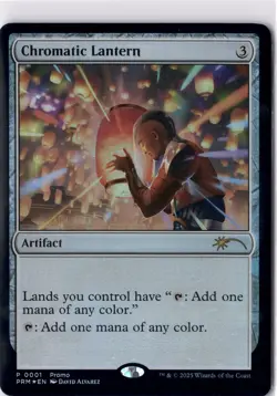 Chromatic Lantern NM/M* FOIL PROMO Unique and Micellaneous 0001 mtg -UnltdCards - Image 1