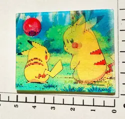 Pikachu 3D Pokemon Card Game Vrey Rare vintage From Japan Nintendo F/S - Image 1