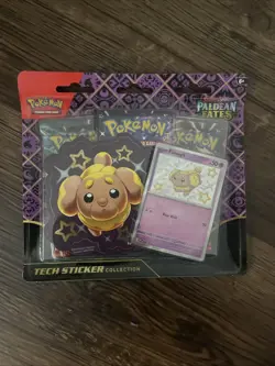 Pokemon Scarlet & Violet Paldean Fates: TECH Sticker Collection - Shiny Fidough - Image 1