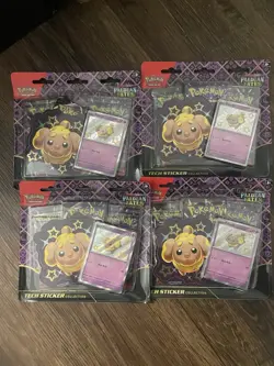 Pokemon Scarlet & Violet Paldean Fates: TECH Sticker Collection - Shiny Fidough - Image 2