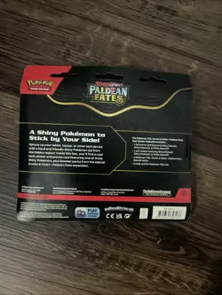 Pokemon Scarlet & Violet Paldean Fates: TECH Sticker Collection - Shiny Fidough - Image 3