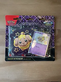 Pokemon Scarlet & Violet Paldean Fates: TECH Sticker Collection - Shiny Fidough - Image 1