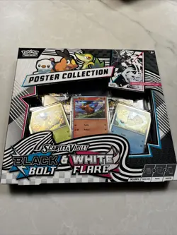 Pokemon TCG Scarlet & Violet 10.5 Unova Poster Collection Box ~SEALED~BRAND NEW - Image 1