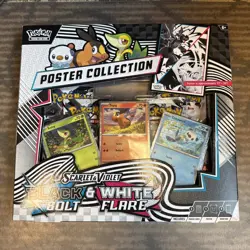 Pokemon TCG Scarlet & Violet 10.5 Unova Poster Collection Box ~SEALED~BRAND NEW - Image 1