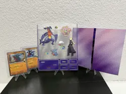 Pokemon Cynthia’s Garchomp Ex Premium Collection Box Accessories IN HAND - Image 1