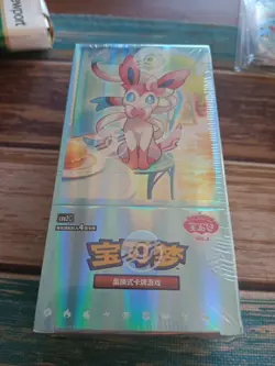 Pokemon TCG S-Chinese Gemstone Vol. 2 Eevee Gem Pack Booster Box CBB2C Sealed - Image 2
