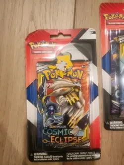 Lot Of 3 Pokemon TCG: Cosmic Eclipse & Chilling Reign 2 Pack Blisters w/pin NFS - Image 3