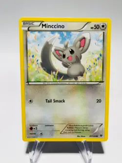 MINCCINO 2016 Pokemon Fates Collide Common POKEMON 87/124 - Image 1