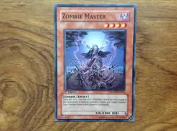 YuGiOh SDZW-EN016 Zombie Master 1st Edition .Free Postage - Image 3