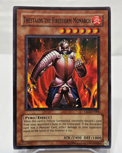 Thestalos the Firestorm Monarch DR3-EN081 Super Rare Yugioh 7149 - Image 1