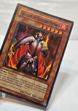 Thestalos the Firestorm Monarch DR3-EN081 Super Rare Yugioh 7149 - Image 4
