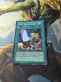 Yugioh! D.D. Designator DR2-EN039 Super Rare LP UNLIMITED - Image 1