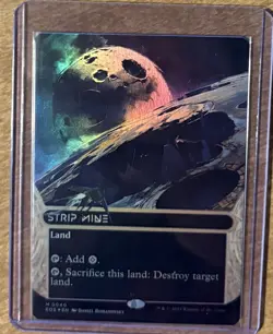 Strip Mine (0040) (Borderless) Edge of Eternities: Stellar Sights Foil - Image 1