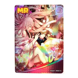 Goddess Story Rainbow Edition NSWY Waifu Card MR 010 - Zero Two - Image 1